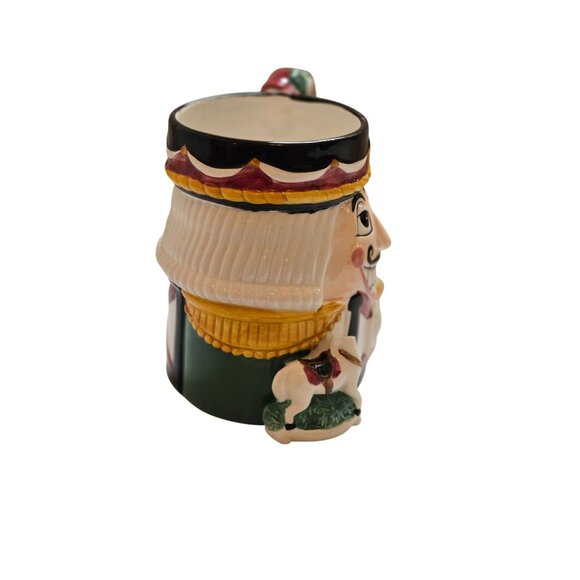 Christmas NUTCRACKER Tis the Season Coffee Mug Oversize Vintage Holiday - Picture 5 of 6